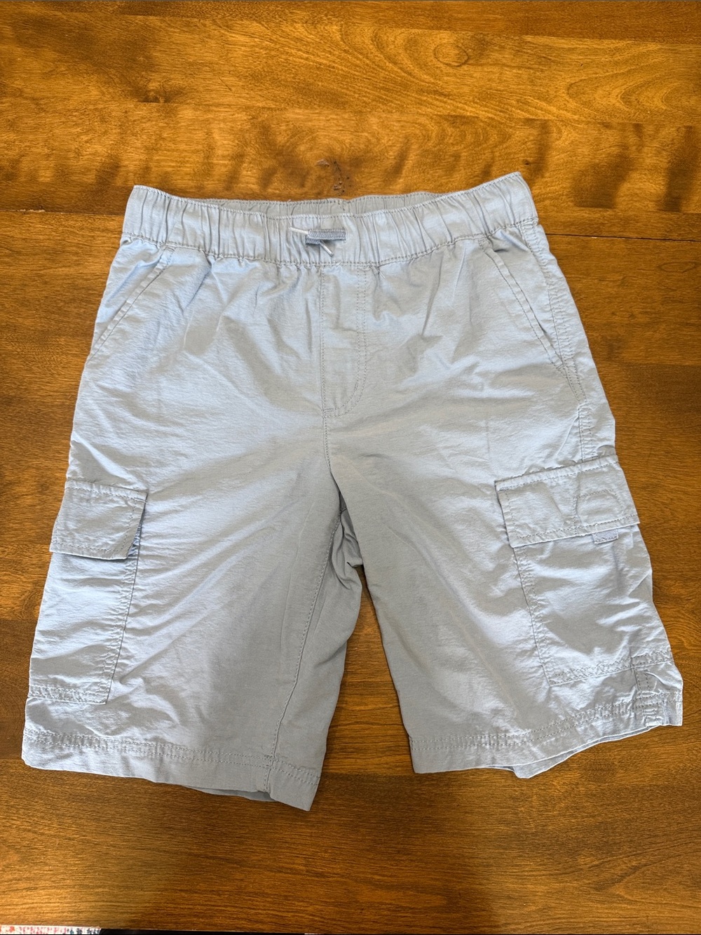 Sonoma Light Gray Cargo Shorts for Kids - Elastic Waist